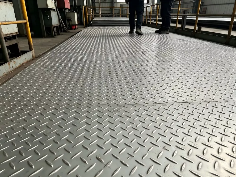 Galvanized Checkered Steel Plate
