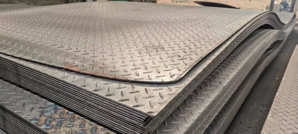 Hot Rolled Checkered Steel Plate for Platforms